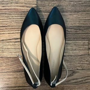 Banana Republic Black Leather Flats